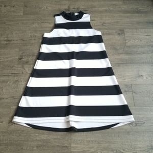 Belle Sky B&W Aline Dress
